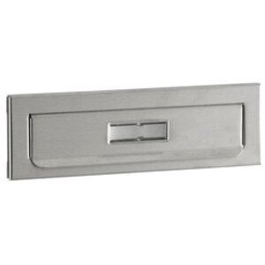 Entrée de courrier INOX 1 - Decayeux