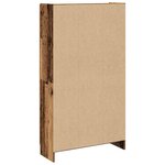 vidaXL Buffet haut vieux bois 82 5x30 5x150 cm bois d'ingénierie
