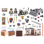 PLAYMOBIL 71347 - City Action Calendrier de l'Avent - Police
