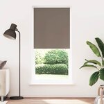 Store enrouleur occultant 120 x 230 cm marron