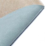 vidaXL Tapis en peau de vache véritable 150 x 170 cm Beige