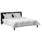 vidaXL Couette avec oreiller 3 Pièces Blanc Microfibre