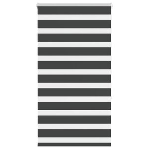 vidaXL Store zèbre noir 80x150 cm largeur du tissu 75 9 cm polyester