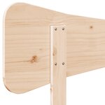vidaXL Tête de lit 160 cm bois massif de pin