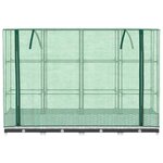 vidaXL Jardinière surélevée avec housse aspect rotin 160x40x123 cm