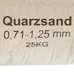 vidaXL Sable filtrant 25 kg 0 71-1 25 mm