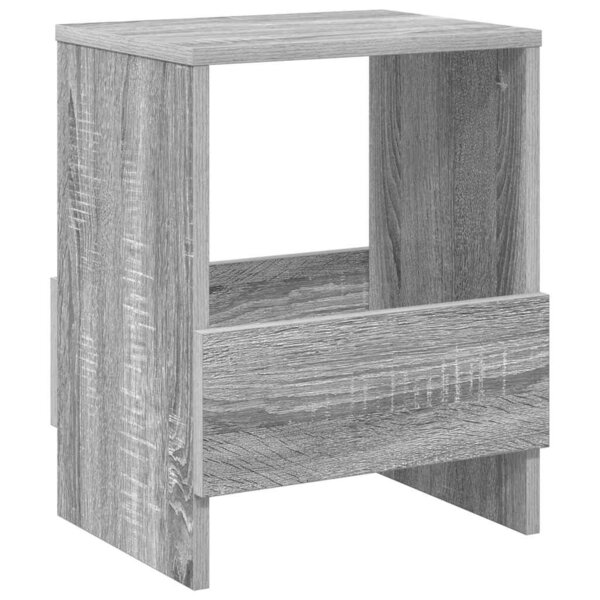 vidaXL Étagère à magazines Gris Sonoma 35 x 30 x 45 cm