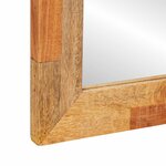 vidaXL Miroir de salle de bain Chêne artisanal 50 x 70 x 2 5 cm