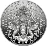 Pièce de monnaie en Argent 5 Dollars g 62.2 (2 oz) Millésime 2025 GRAND LEBANON