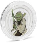 Pièce de monnaie en Argent g 31.1 (1 oz) Millésime Good and Evil YODA VS EMPEROR PALPATINE