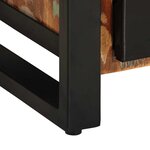 vidaXL Buffet multicolore 55x35x70 cm bois massif récupération