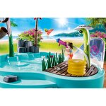 PLAYMOBIL 70610 - Family Fun Piscine avec jet d'eau