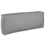 vidaXL Set de coussins de palette 3 Pièces Gris 120 x 80 x 12 cm