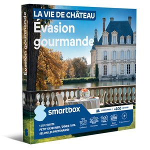 SMARTBOX - Coffret Cadeau La vie de château Évasion gourmande -  Séjour