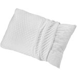 Oreiller Memotec confort souple - 60 x 60 cm - Blanc