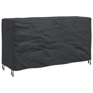 vidaXL Housse pour meubles Uni Noir 180 x 70 x 90 cm 420D