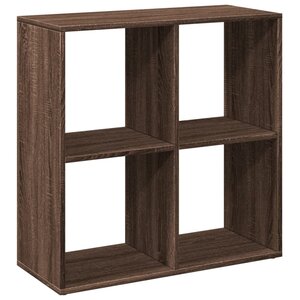 vidaXL Étagère séparatrice de pièce chêne marron 69 5x29x69 5 cm
