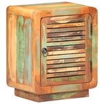 vidaXL Table de chevet 40 x 30 x 50 cm Bois de récupération massif