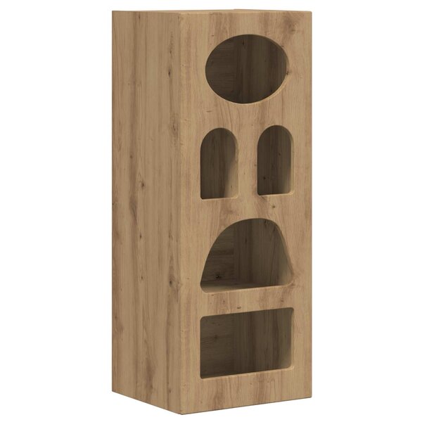 vidaXL Buffet Chêne artisanal 40 x 35 x 100 5 cm Bois d'ingénierie