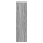 vidaXL Étagère séparatrice de pièce sonoma gris 102x29x103 5 cm