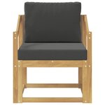 vidaXL 2 Pièce Ensemble de canapés d'extérieur Polyester