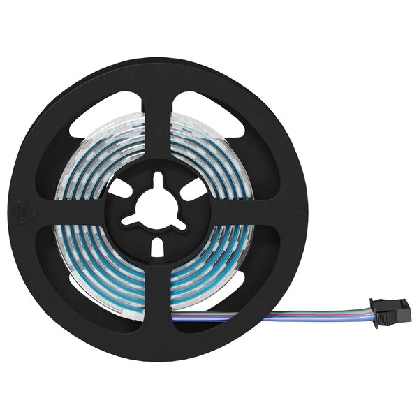 vidaXL Bande LED 2 Pièces Noir et Transparent 1200 mm Cuivre et plastique