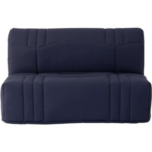 Banquette BZ - Tissu 100  Coton bleu foncé - Couchage 140 x 190 cm