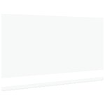 vidaXL Tissu de Remplacement de Auvent pour Cadre de 6x3.5 m Blanc