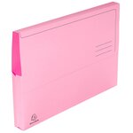 Pt 50 chemises poche A4 NF Rose EXACOMPTA