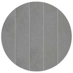 vidaXL Tapis de piscine Gris clair Ø 610 cm Géotextile en polyester