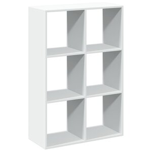 vidaXL Étagère séparatrice de pièce blanc 69 5x29x103 5 cm