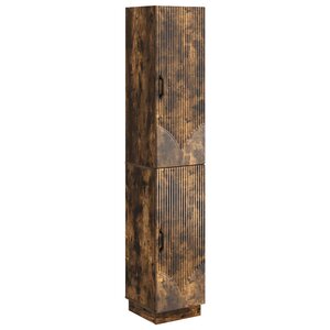 vidaXL Ensemble de Meubles 2 Pièces Chêne fumé Bois d'ingénierie