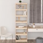 vidaXL Bibliothèque/Séparateur de pièce 60x30x199 5 cm pin massif