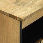 vidaXL Buffet Marron 60 x 33 x 75 cm bois de manguier massif