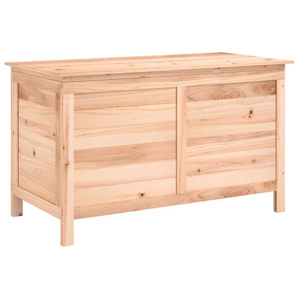 vidaXL Boîte à coussins d'extérieur 99x50x56 5 cm bois de sapin massif