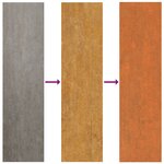 vidaXL Lit surélevé de jardin rouillé 100x40x45 cm acier corten