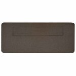 vidaXL Tête de lit capitonnée Marron et Taupe 135 cm Pin massif