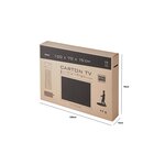 Pack and Move - Carton de protection pour TV - Déménagement écran plat - 100 x 15 x 70 cm - Carton renforcé