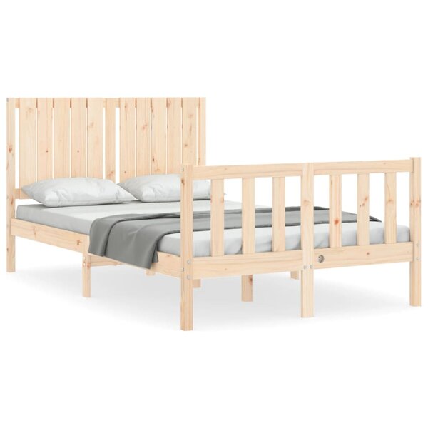 vidaXL Cadre de lit sans matelas 120x200 cm bois de pin massif