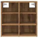 vidaXL Armoire à chaussures chêne artisanal 52x30x50 cm