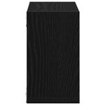 vidaXL Étagères Murales Chêne Noir MDF 26 x 15 x 26 cm Étagères Murales