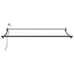 vidaXL Auvent rétractable électrique Rouge bordeaux 3 x 2 5 m