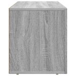 vidaXL Meuble TV Gris Sonoma 100 x 35 x 40 cm Bois d'ingénierie
