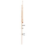 vidaXL Tête de lit 135 cm bois massif de pin