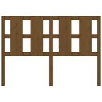 vidaXL Tête de lit Marron miel 125 5x4x100 cm Bois massif de pin