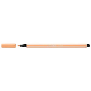 Stylo feutre dessin pen 68  orange clair stabilo