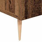 vidaXL Buffet Bois ancien 90 x 34 x 80 cm Bois d'ingénierie