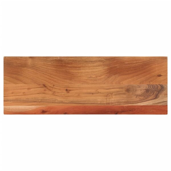 vidaXL Dessus de table 80x30x3 8 cm rectangulaire bois massif d'acacia