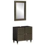 vidaXL Ensemble de meubles salle de bain 2 Pièces bois de manguier massif