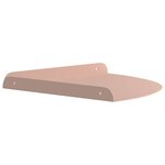 vidaXL Étagère Flottante d'Angle 2 pc Rose 30 x 30 x 2 cm